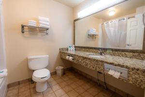 Ванная комната в Holiday Inn Express Hotel & Suites - Edmonton International Airport, an IHG Hotel