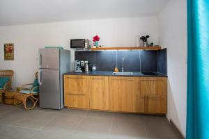 Dapur atau dapur kecil di Kas Amigu accomodations