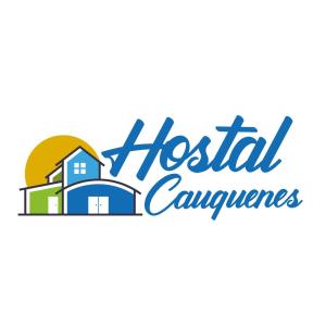 De Cauquenes的住宿－HOSTAL CAUQUENES，医院服务用房屋标志