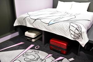 Cama o camas de una habitación en HOTEL TAVINOS Asakusa