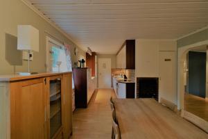 A kitchen or kitchenette at RIBO Apartment Aurora