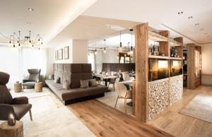 Posezení v ubytování Hotel Brugger