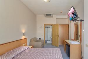 TV a/nebo společenská místnost v ubytování Hotel Sogno