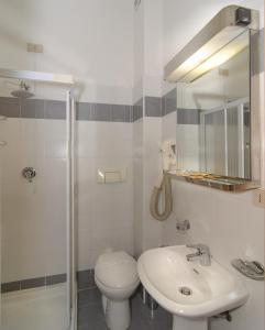 Koupelna v ubytování Hotel Sogno
