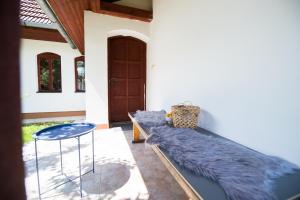 Posteľ alebo postele v izbe v ubytovaní Apartmán Albert v Spa dedinke