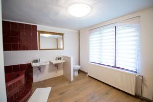 Kúpeľňa v ubytovaní Apartmán Albert v Spa dedinke