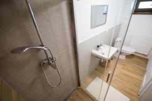 Kúpeľňa v ubytovaní Apartmán Albert v Spa dedinke