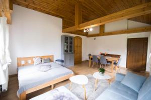 Posteľ alebo postele v izbe v ubytovaní Apartmán Albert v Spa dedinke + 21 fotografií