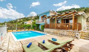 Agios Nikitas Resort Villas tesisinde veya buraya yakın yüzme havuzu