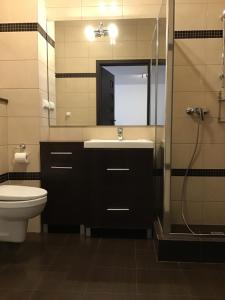 Koupelna v ubytování Platinum Towers Hotel Apartments