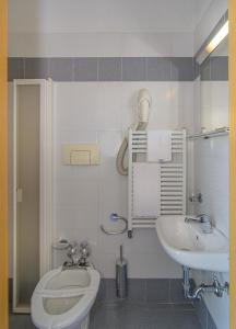 Koupelna v ubytování Hotel Sogno