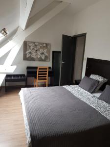 Postel nebo postele na pokoji v ubytování Appartements Bon Secours
