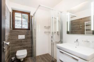 Koupelna v ubytování Apartmany Na Salasi