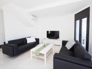 Μια τηλεόραση ή/και κέντρο ψυχαγωγίας στο Holiday Home Alberes by Interhome
