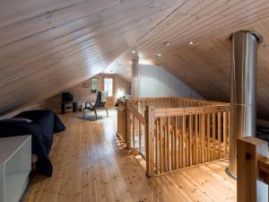 Postel nebo postele na pokoji v ubytování Holiday Home Aspilevi by Interhome