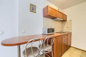 Kuchyňa alebo kuchynka v ubytovaní Apartment Olymp