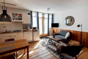TV a/nebo společenská místnost v ubytování Hofstede Villetta