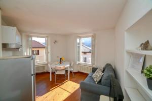 Posezení v ubytování Contempora Apartments - Ca' Brenta Attic