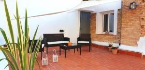Posezení v ubytování Les Llambrich - Apartamentos turísticos