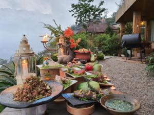 Zahrada ubytování Sapa Clay House - Mountain Retreat