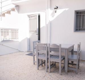 A balcony or terrace at Nikolas place