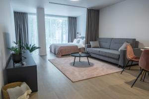 Posezení v ubytování Apartment Hotel Laisve