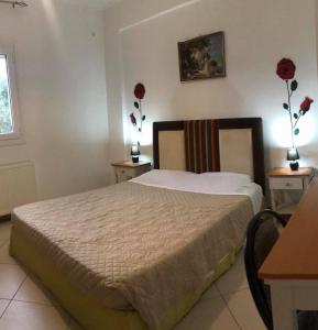 Postel nebo postele na pokoji v ubytování Teo Apartments Gouvia