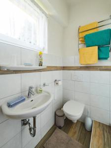 Kúpeľňa v ubytovaní Ferienhaus Krieglach