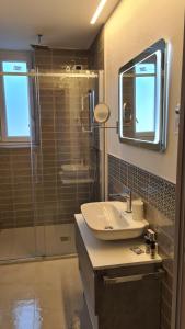 Koupelna v ubytování B&B La Piazzetta