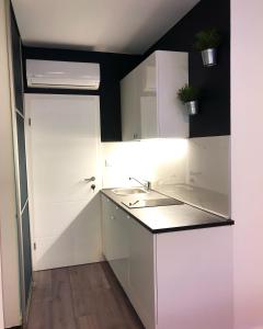Kuchyňa alebo kuchynka v ubytovaní Apartment Zagreb Jacuzzi