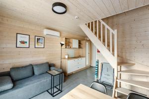 Χώρος καθιστικού στο Na Klifie Wypoczynek&Spa