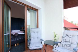 Część wypoczynkowa w obiekcie Lyck Apartamenty