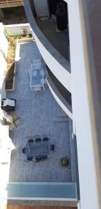 Uma varanda ou terraço em Appartamenti porta mare