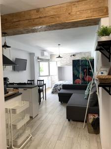 Kuchyňa alebo kuchynka v ubytovaní Sol Ohana Apartamento Boutique