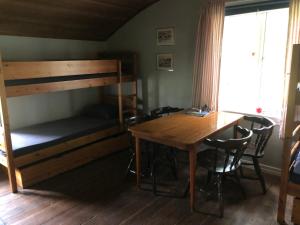 Postel nebo postele na pokoji v ubytování Vandrarhem Lövö