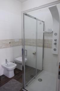 Koupelna v ubytování B&B Leus Appartment