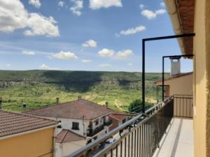 a view from the balcony of a house at Apartamentos Miguel Angel in Beteta