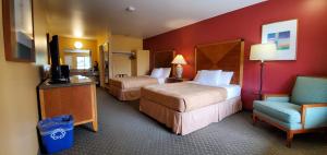 Katil atau katil-katil dalam bilik di Olympic View Inn