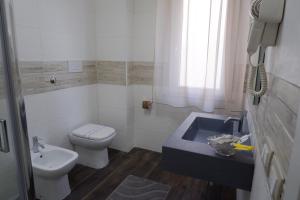 Koupelna v ubytování B&B Leus Appartment