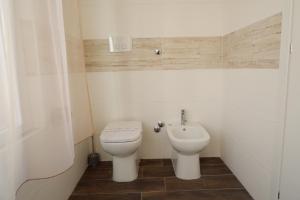 Koupelna v ubytování B&B Leus Appartment
