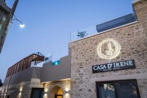 Certifikát, hodnocení, plakát nebo jiný dokument vystavený v ubytování Casa D'Irene Deluxe Hotel