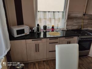 Kuchyňa alebo kuchynka v ubytovaní Fox Apartmanok
