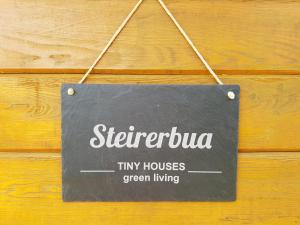 Certifikát, hodnocení, plakát nebo jiný dokument vystavený v ubytování Tiny House Steirerbua