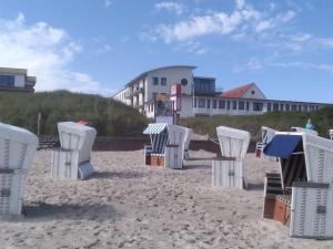 Ein Strand an oder in der Nähe des Hotels