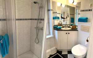 Koupelna v ubytování B&B De Hooiberg Edam-Volendam + 20 fotografií