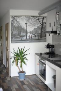 Una cocina o zona de cocina en Apartmán Doupě