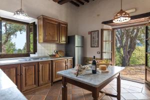 A kitchen or kitchenette at Villa Rachele