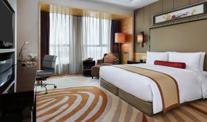 Postel nebo postele na pokoji v ubytování InterContinental Tangshan by IHG
