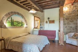 A bed or beds in a room at Villa Rachele