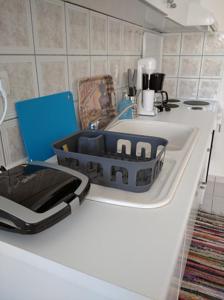 Kuchyň nebo kuchyňský kout v ubytování Kavala Home 1